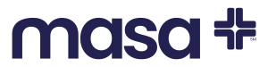 MASA logo on white rounded rectangle